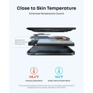 Anker Nano MagGo 5000mAh Ultra Slim Qi2 Power Bank A1665 - Image 5
