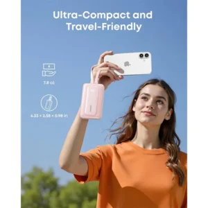 Anker Zolo Power Bank 20K 45W Built-In Dual USB-C Cable (A110M) - Image 4