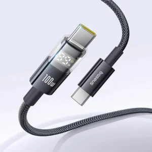 Baseus Display 2 PD 100W Type-C to Type-C Fast Charging Data Cable