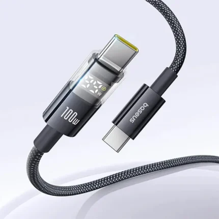 Baseus Display 2 PD 100W Type-C to Type-C Fast Charging Data Cable