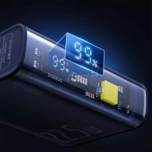 Baseus Explorer Series 22.5W 20000mAh Semi Transparent Power Bank