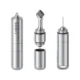 HAGiBiS 2-in-1 EDC Portable Keychain with Built-in Cleaning Brush & SIM Ejection Pin Tools