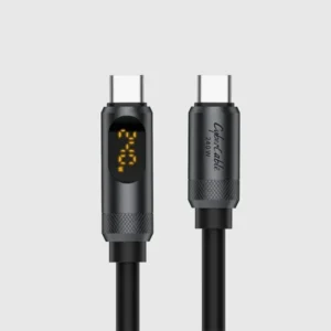 HAGiBiS SX03S USB-C 240W Cable with LED Display — Liquid Silicone