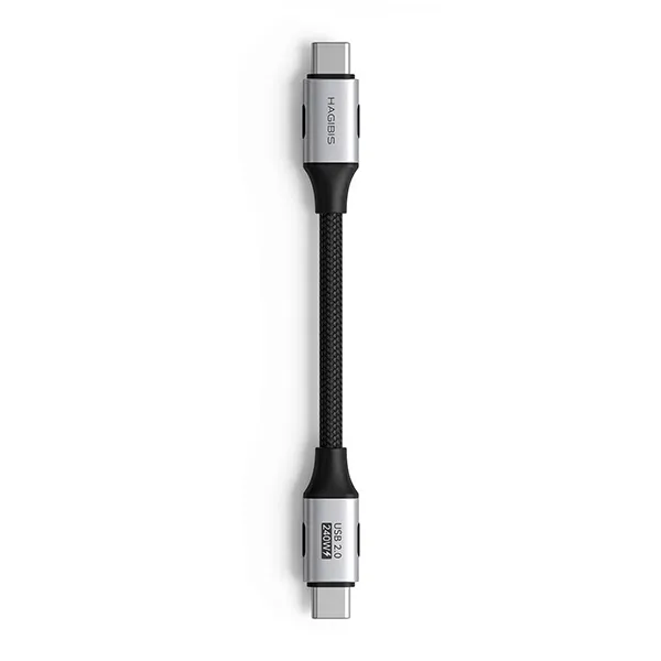 Hagibis-TCC10-USB-3.1-Type-C-240W-Fast-Charging-Cable-0.25m--1 Hagibis TCC10 USB 3.1 Type-C 240W Fast Charging Cable 0.25m