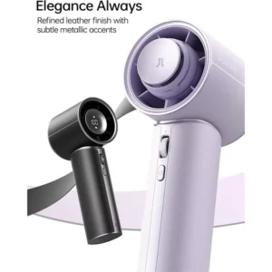 JISULIFE Handheld Fan Pro1 Mini Elite PU Leather Edition - Image 4