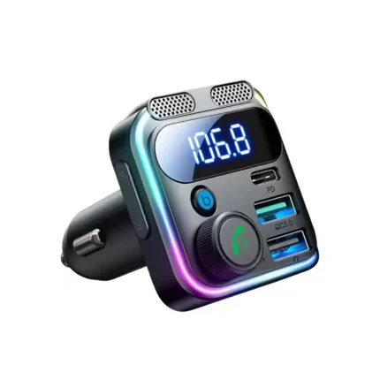 JOYROOM JR-CCB01 81W Dual-Mic Car Wireless FM Transmitter