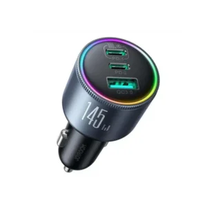 JOYROOM JR-CCN07 145W Car Charger 3-Port (2PD+1QC3.0)
