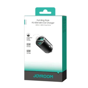 JOYROOM JR-CCN18 65W Mini Car Charger with PD & QC Fast Charging