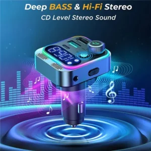 JOYROOM JR-CL16 48W Car Charger MP3 Bluetooth Transmitter
