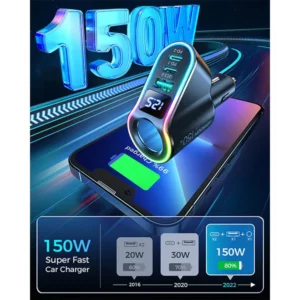 JOYROOM JR-CL21 150W 4-in-1 Car Charger