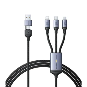 JOYROOM SA21-2T3 Speedy Series 100W 6-in-1 Fast Charging Cable