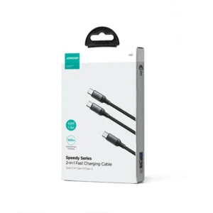 JOYROOM SA21 Speedy Series 100W 2-in-1 Fast Charging Cable - Image 5
