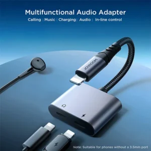 JOYROOM SY-L02 2-in-1 Audio Adapter (Lightning to Dual Lightning)