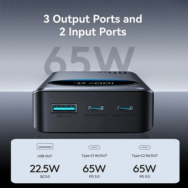 Joyroom JR-PBF05 Pro 65W 30000mAh Portable Power Bank