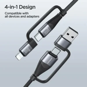 Joyroom SA37 60W 4-in-1 Fast Charging Data Cable