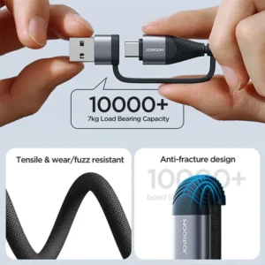 Joyroom SA37 60W 4-in-1 Fast Charging Data Cable