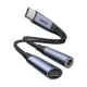 Joyroom SY-C02 2-in-1 Audio Adapter Type-C to 3.5mm+Type-C