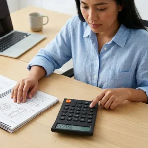 Kaco LEMO MATE K1429 12 Digit Large Screen Calculator