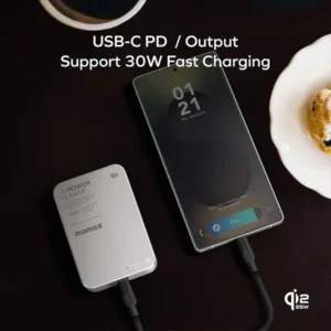 Momax 1-Power Q.Pass² 10000mAh Qi2 25W Magnetic Wireless Battery Pack