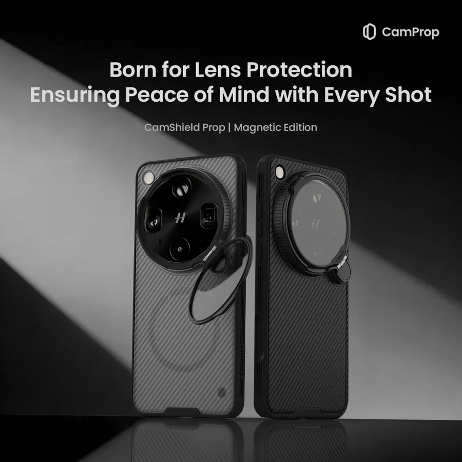 Nillkin Oppo Find X9 Ultra CamShield Prop Transparent MagSafe Case with Camera Cover