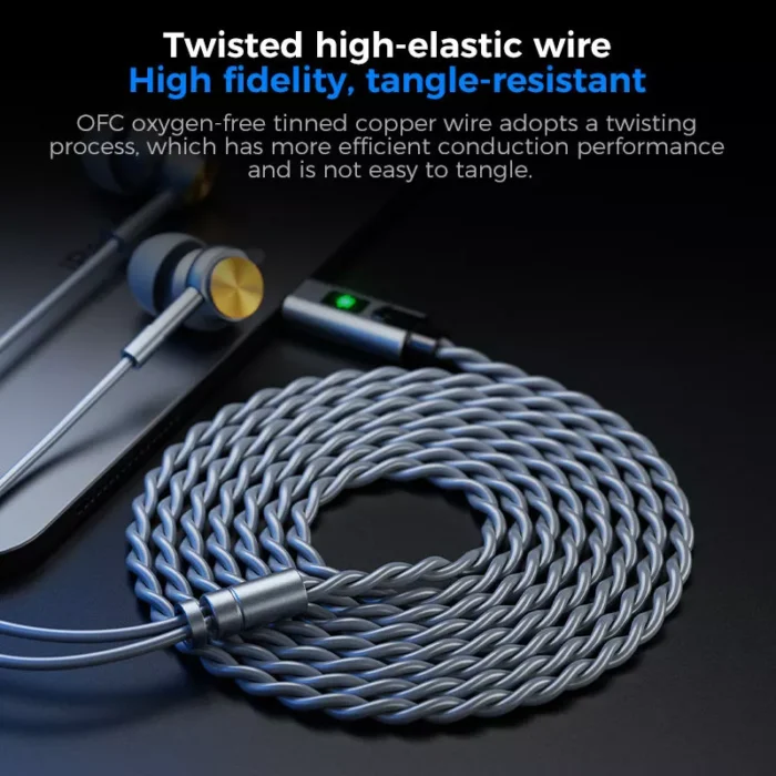 Plextone G18 Type-C Wired Gaming Earphone - Image 4