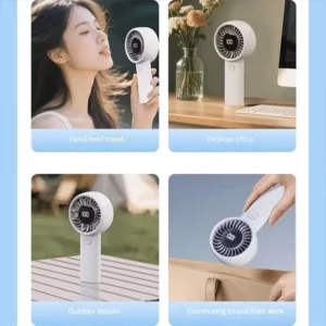 Qualitell Y4 Handheld Mini Fan - Image 3
