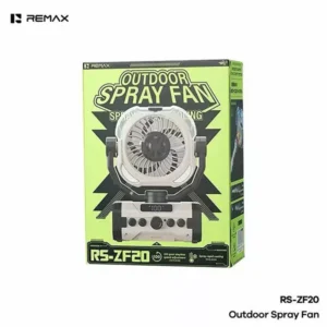 REMAX RS-ZF20 20000mAh Camping Fan Ice Mist Cooling - Image 4