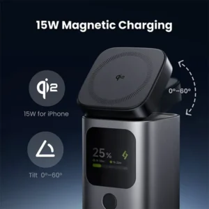 SHARGE StangMag 100W 15000mAh Qi2 Power Bank