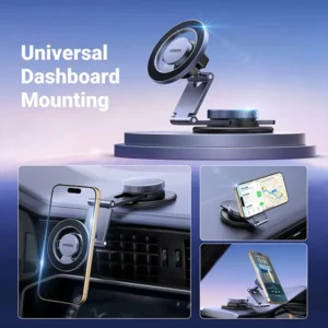 UGREEN Magnetic 360 Rotatable + Retractable Car Phone Holder Metal (45577)