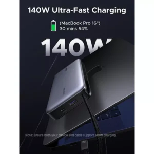 UGREEN PB552 Nexode Power Bank 165W 25000mAh Power Bank with 2 Built-in USB-C Cables - Image 4
