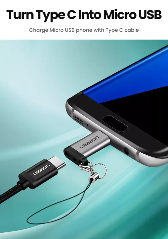 UGREEN US282 USB-C to Micro USB Adapter (50590)