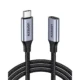 UGREEN US372 USB-C Male to USB-C Female Gen2 Alu Case Braided Extension Cable 1M
