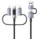 USAMS SJ713 60W Fast Charging 6 in 1 Display Display Data Cable
