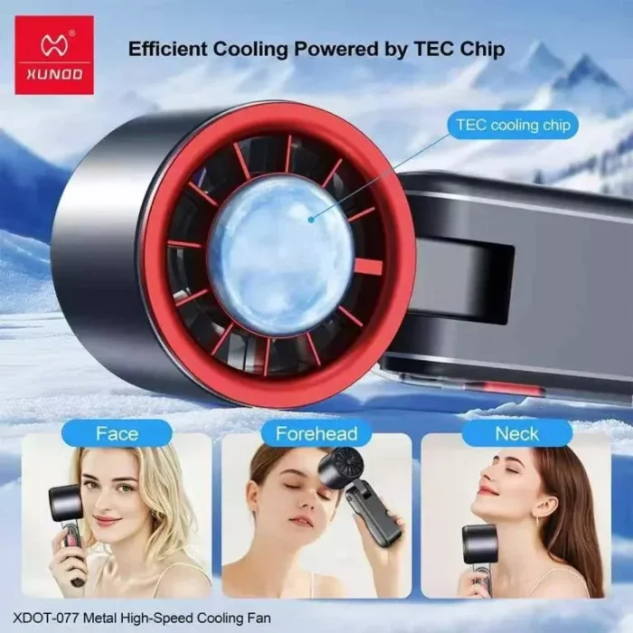 XUNDD XDOT-077 Metal High-Speed Cooling Fan - Image 2