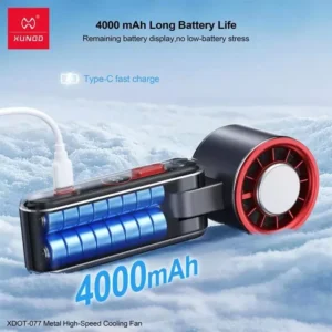XUNDD XDOT-077 Metal High-Speed Cooling Fan - Image 3