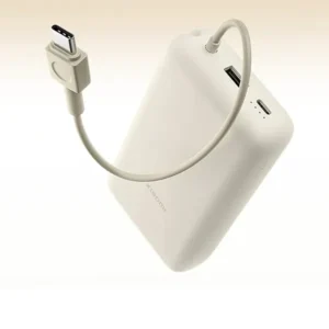 Xiaomi 20000mAh 33W Power Bank with Integrated Cable