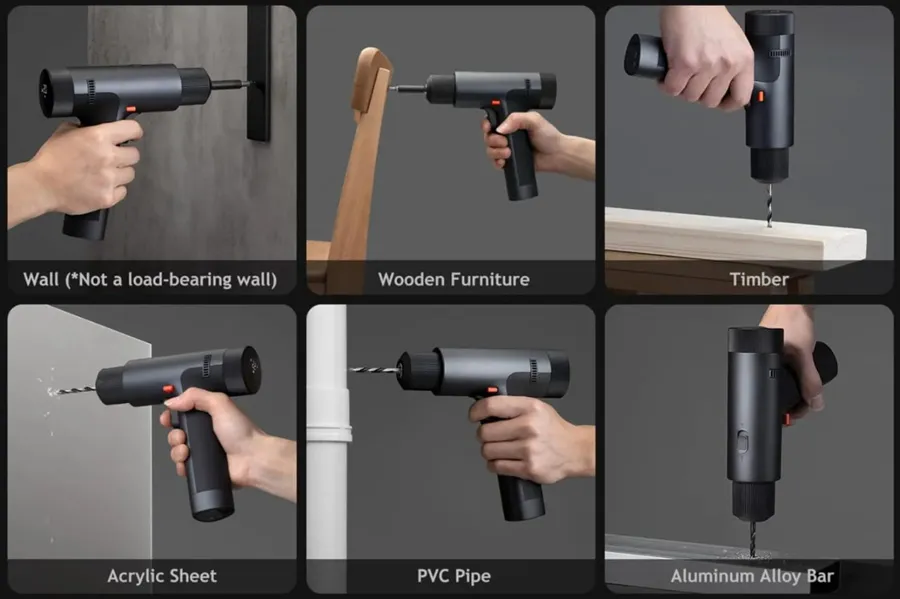 Xiaomi Mijia Cordless Electric Drill 2000mAh Smart Display
