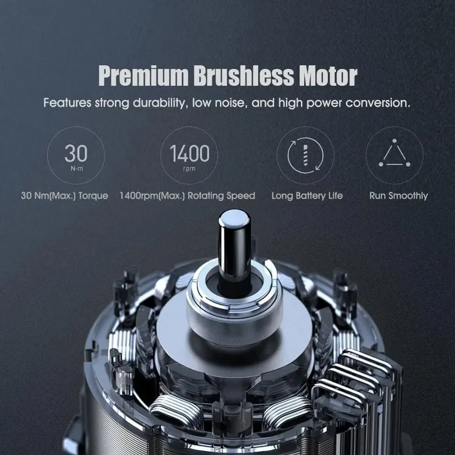 Xiaomi Mijia Cordless Electric Drill 2000mAh Smart Display
