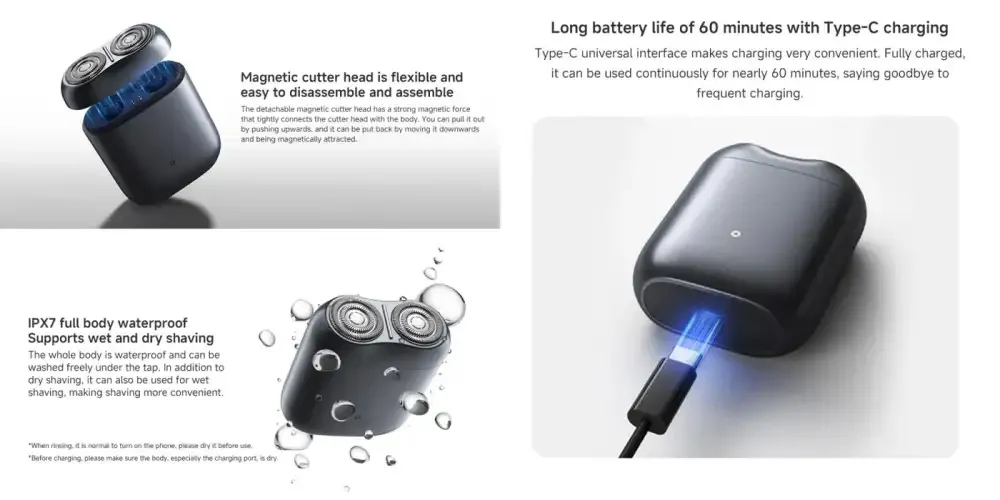 Xiaomi Mijia Electric Shaver S200