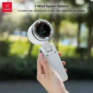 Xundd XDOT-065 Folding High Speed Handheld Fan - Image 4