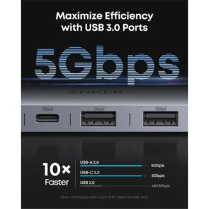 Anker Nano A83D2 7-in-1 USB-C Hub with 4K HDMI - Image 4