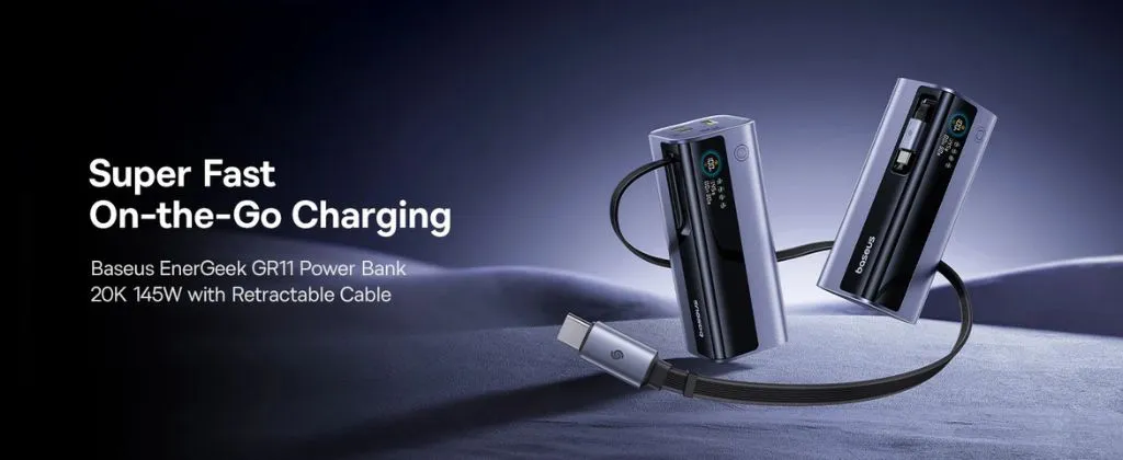 Baseus EnerGeek GR11 20000mAh 145W Power Bank