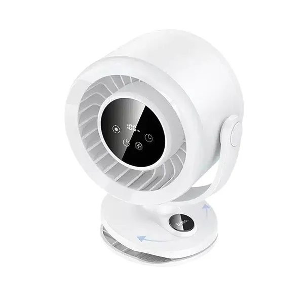 HOCO-HX608-3‑in‑1-Automatic-Rotating-Clip-Fan-Table-Wall-Mount-3600mAh-Battery-1 HOCO HX608 3‑in‑1 Automatic Rotating Clip Fan Table Wall Mount 3600mAh Battery