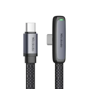Mcdodo CA-335 Zebra Serise 65W Type-C to Type-C 90 Degree Data Cable