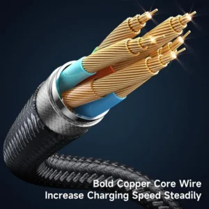 Mcdodo CA-3610 100W Digital Auto Power Off Type-C to Type-C Transparent Data Cable