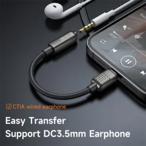 Mcdodo CA-501 Lightning to DC3.5mm Audio Converter
