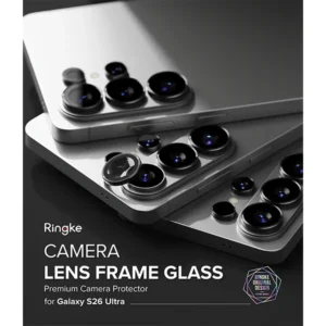 Ringke Galaxy S26 Ultra Camera Lens Frame Glass (2Pcs Pack)