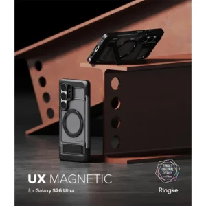 Ringke Galaxy S26 Ultra UX Magnetic Smoke Black Case