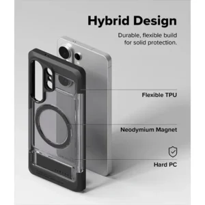 Ringke Galaxy S26 Ultra UX Magnetic Smoke Black Case