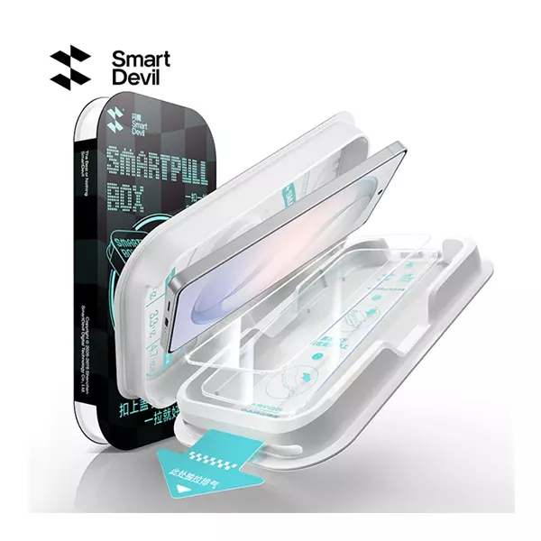 SmartDevil Samsung Galaxy S26 Ultra CORNING AR Anti-Reflection Tempered Glass Film Auto-Dust Removal Kit (1) SmartDevil Samsung Galaxy S26 Ultra CORNING AR